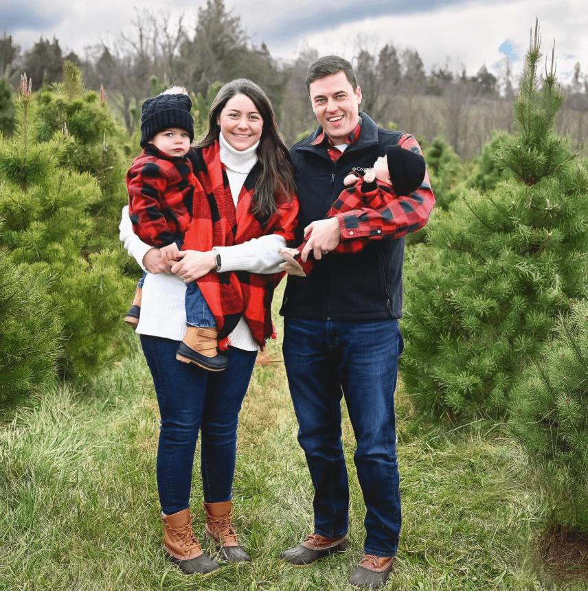 The founder of The Nurtured Oven with family in a warm, cozy moment